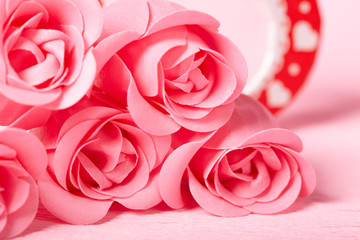 pink roses