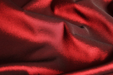 Red silk background