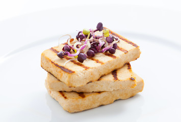 Tofu gegrillt
