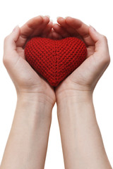 Obraz premium Health insurance or love concept