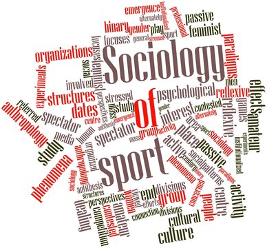 Word cloud for Sociology of sport