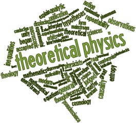 Word cloud for Theoretical physics