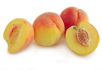 tasty sweet peaches