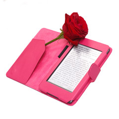 gift girl: e-book and flower © FomaA