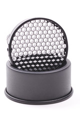 Honeycomb lighting grid