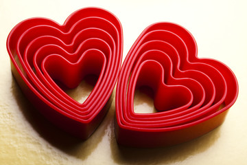 Fototapeta premium Red valentine heart 
