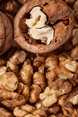 walnuts background