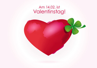 Am 14.02. ist Valentinstag!