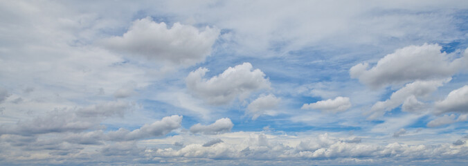 Fototapeta premium Panorama sky and cloud
