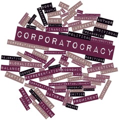Word cloud for Corporatocracy