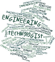 Word cloud for Engineering technologist