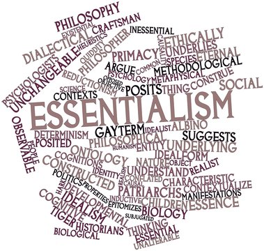 Word cloud for Essentialism