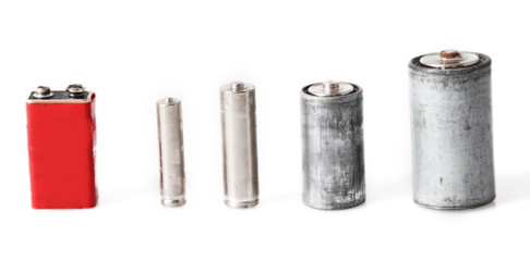 Old batteries