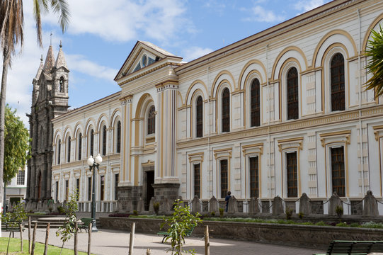 The cathedral of Ibarra