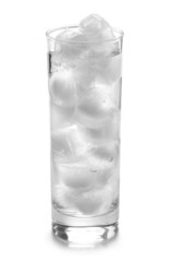 Water with Ice Cubes