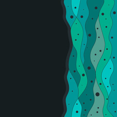 abstract wavy background