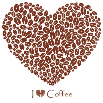 Fototapeta Coffee pattern