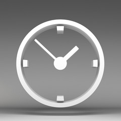 3d clock icon