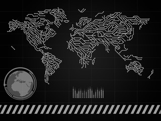 Circuit World map