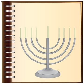 Menorah on the album