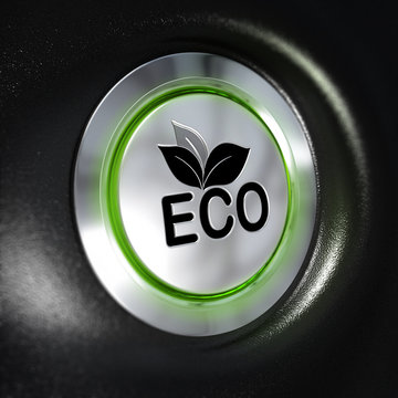 eco mode button, energy saving
