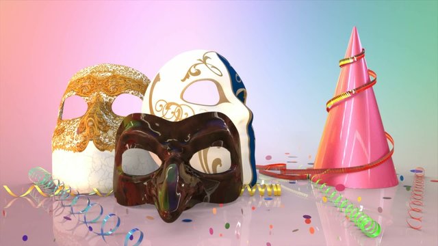 M&aacute;scaras de carnaval