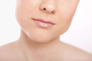 Obraz na płótnie Canvas Close-up Lips