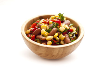 salad with beans and corn