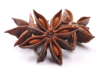 Three stars of anise