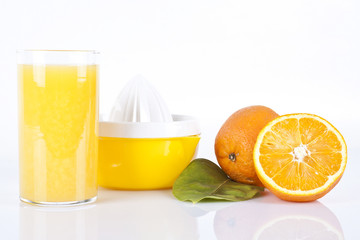 Orangensaft frisch gepresst