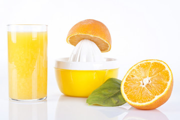 Orangensaft frisch gepresst