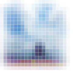 Mosaic background. Abstract vector illustration.