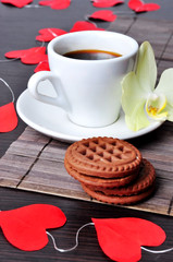 coffee on Valentine's Day