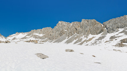 Sierra Nevada Snow Scenery