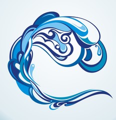 Abstract water  background