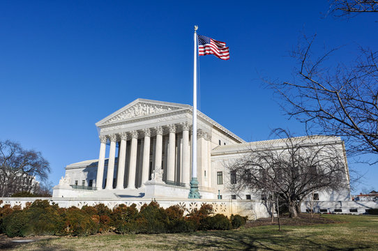 Supreme Court of the United States in the Winter