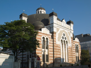 Fototapeta na wymiar Synagoga w Sofii (Bułgaria)