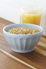 Delicious healthy breakfast