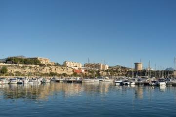 Fototapeta na wymiar Campello portu
