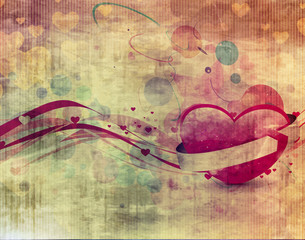 valentine's day background, vector illustration.