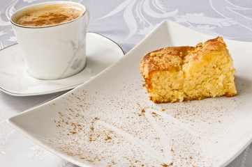 Coffee and apple pie