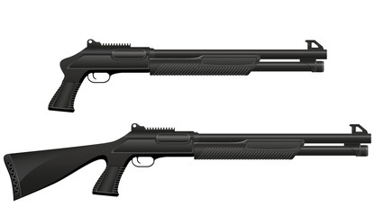 shotgun vector illustration