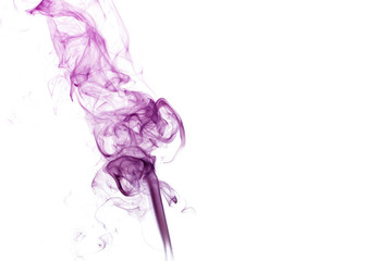 Abstract Purple Smoke