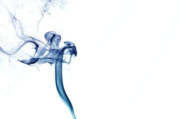 Abstract Blue Smoke