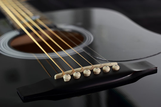 Chevalet de guitare acoustique