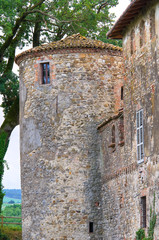 Castle of Lisignano. Emilia-Romagna. Italy.