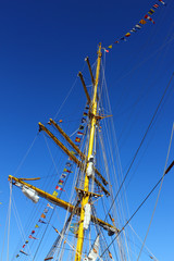 Detail of some masts