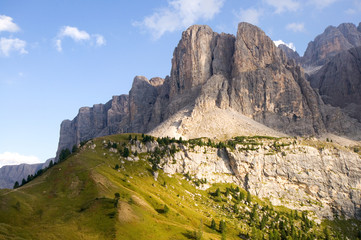 Fototapeta na wymiar Sellagruppe - Dolomity - Alpy