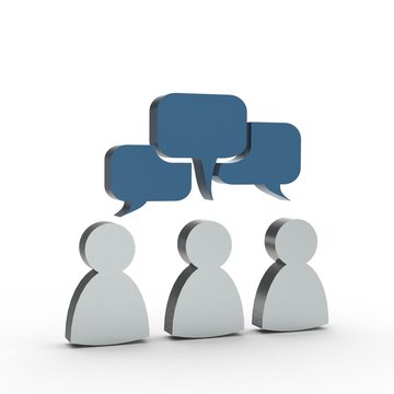 3d Icon Forum Silber