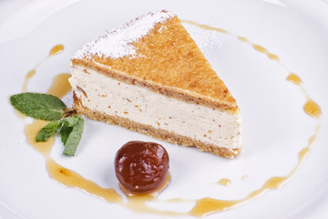 dish of the restaurant dessert